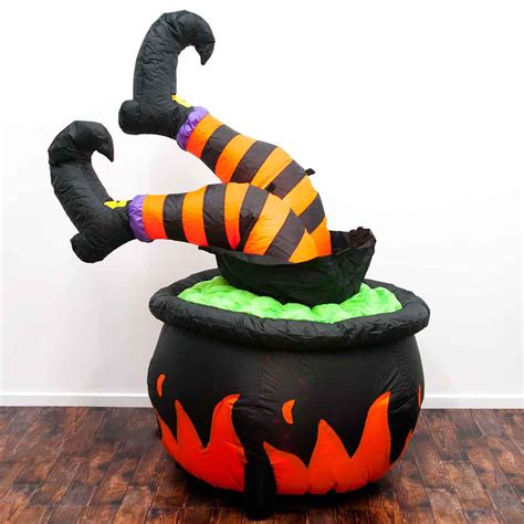 Inflatable witch legs: An innovative solution to Halloween decorating